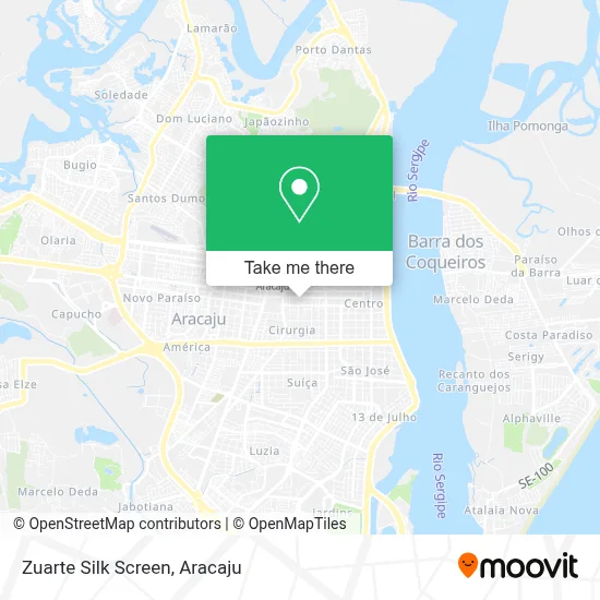 Zuarte Silk Screen map