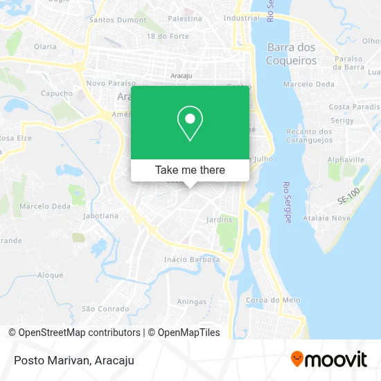 Posto Marivan map