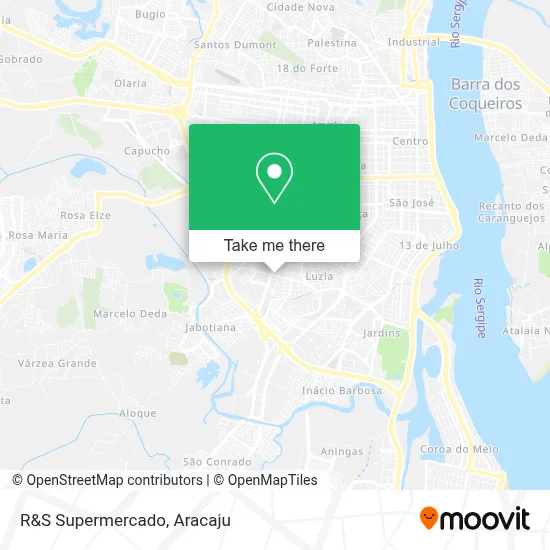 R&S Supermercado map