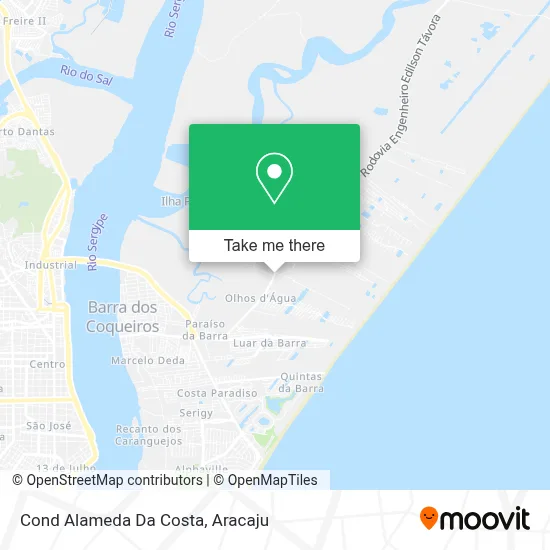 Cond Alameda Da Costa map