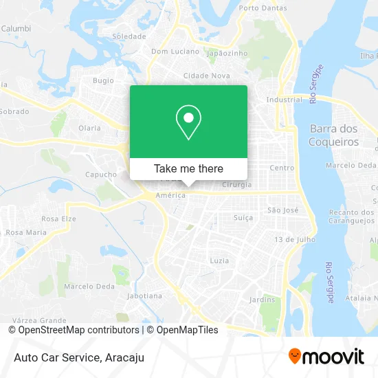 Auto Car Service map