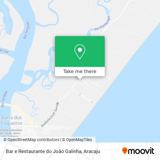 Bar e Restaurante do João Galinha map