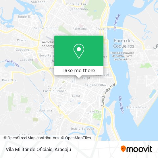 Vila Militar de Oficiais map