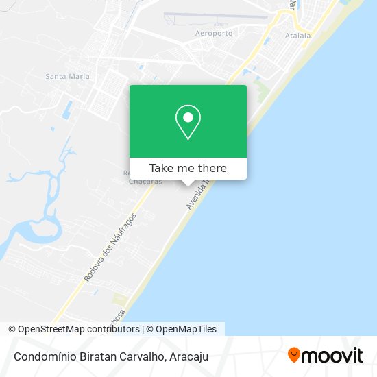 Mapa Condomínio Biratan Carvalho