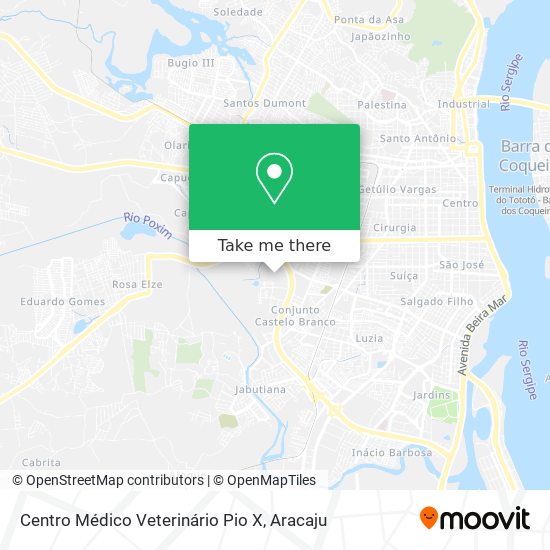 Centro Médico Veterinário Pio X map