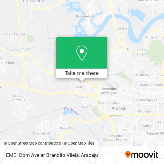 EMEI Dom Avelar Brandão Vilela map