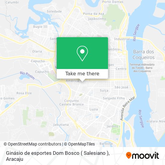 Ginásio de esportes Dom Bosco ( Salesiano ) map