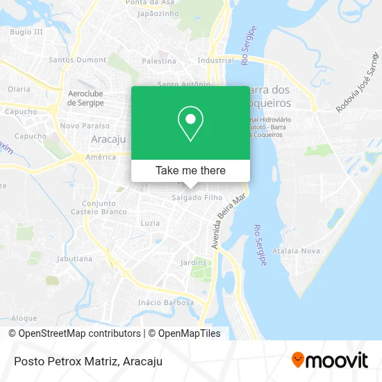 Posto Petrox Matriz map