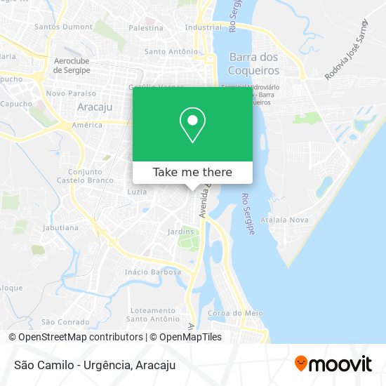 São Camilo - Urgência map