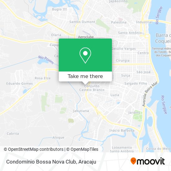 Condomínio Bossa Nova Club map