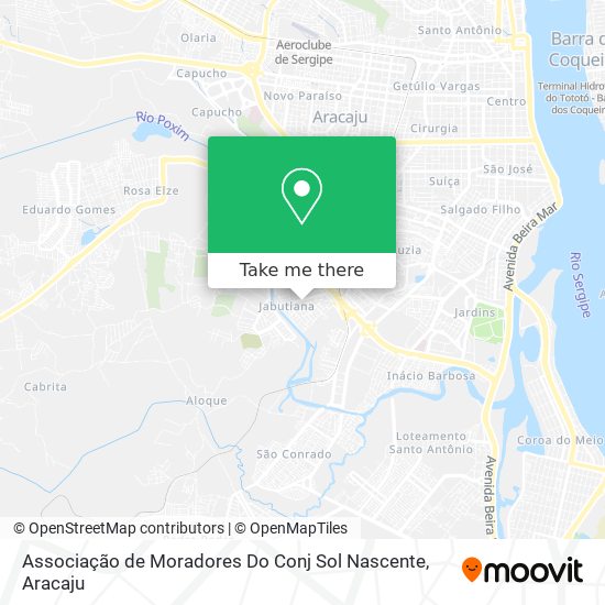 Associação de Moradores Do Conj Sol Nascente map