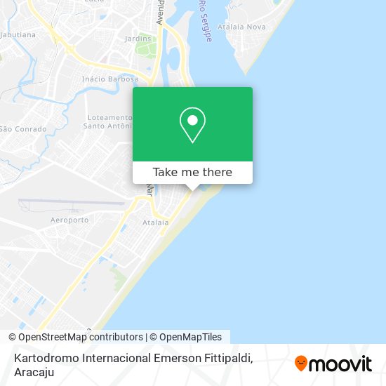 Kartodromo Internacional Emerson Fittipaldi map