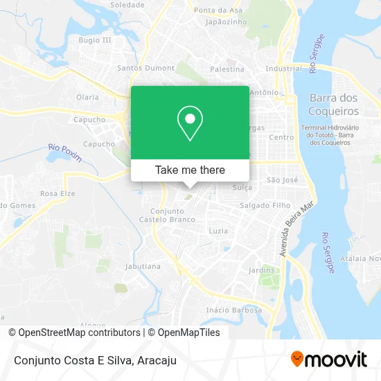Conjunto Costa E Silva map