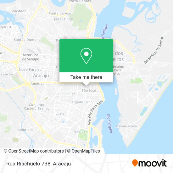 Rua Riachuelo 738 map