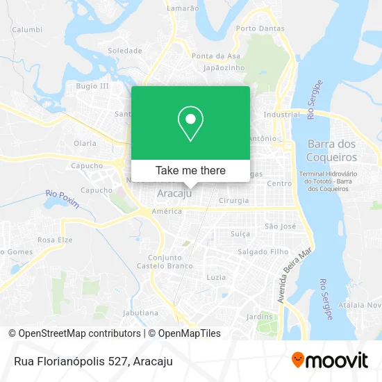 Rua Florianópolis 527 map
