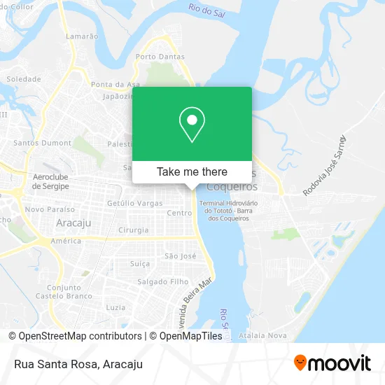 Rua Santa Rosa map