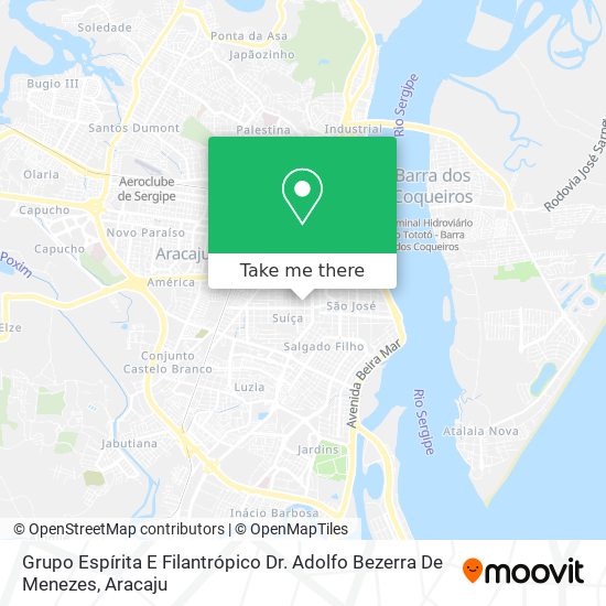 Grupo Espírita E Filantrópico Dr. Adolfo Bezerra De Menezes map