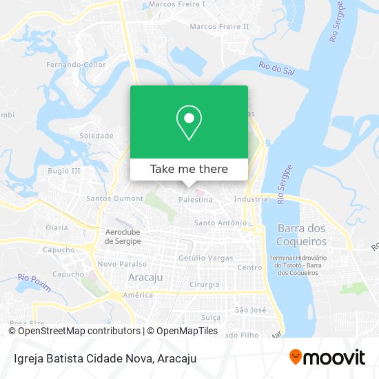 Igreja Batista Cidade Nova map