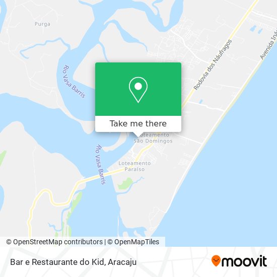 Bar e Restaurante do Kid map