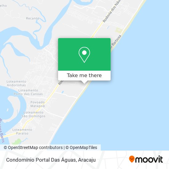 Mapa Condomínio Portal Das Águas