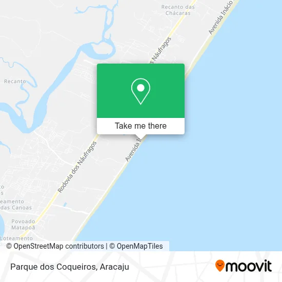 Parque dos Coqueiros map