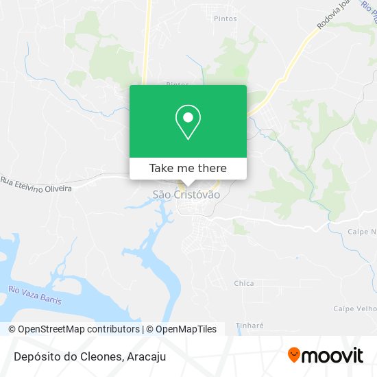 Depósito do Cleones map