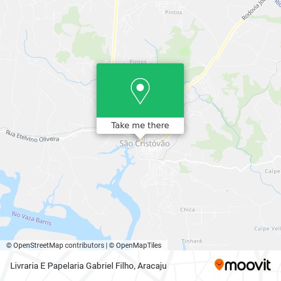 Livraria E Papelaria Gabriel Filho map