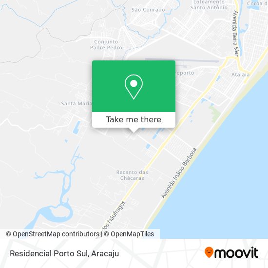 Residencial Porto Sul map