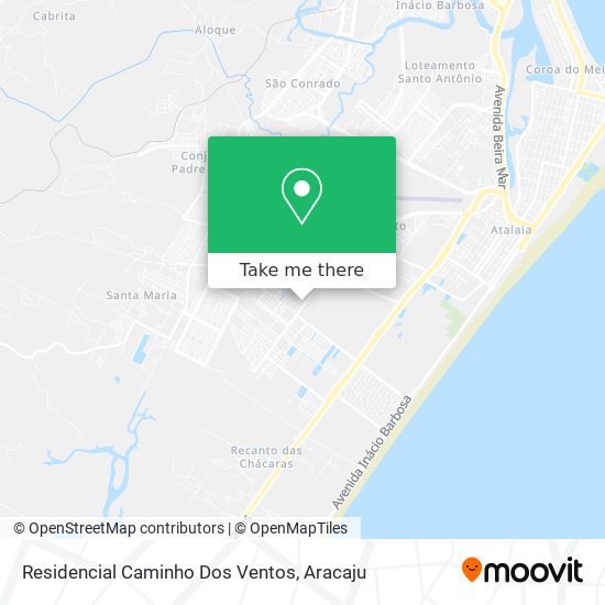 Residencial Caminho Dos Ventos map