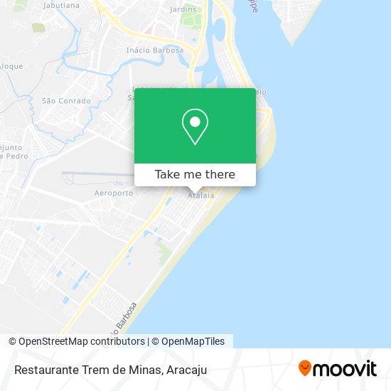 Restaurante Trem de Minas map