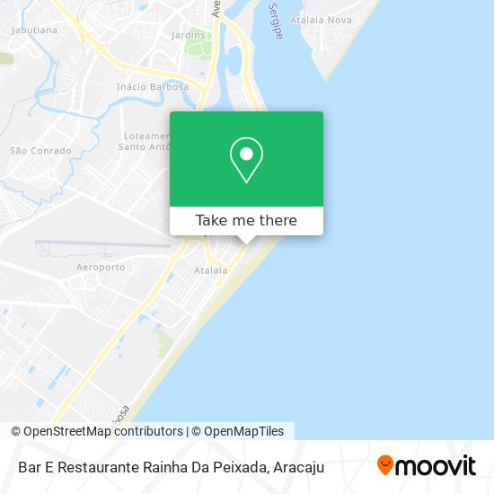 Mapa Bar E Restaurante Rainha Da Peixada