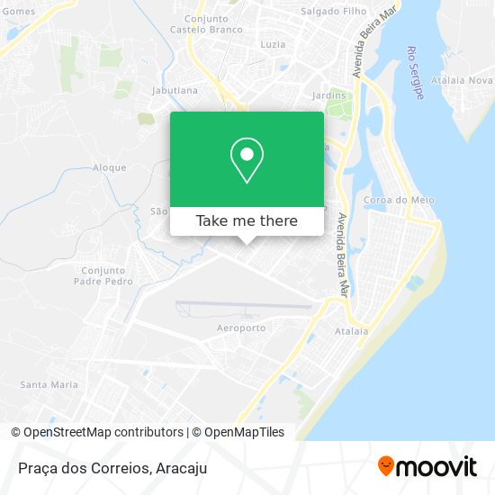 Praça dos Correios map