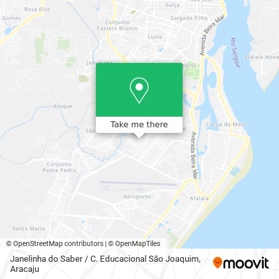 Janelinha do Saber / C. Educacional São Joaquim map