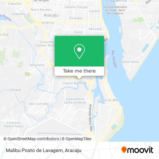 Malibu Posto de Lavagem map