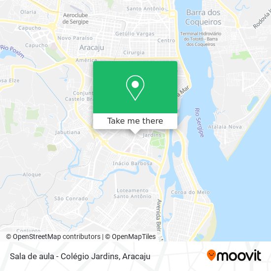Sala de aula - Colégio Jardins map