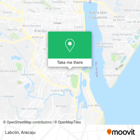 Labclin map