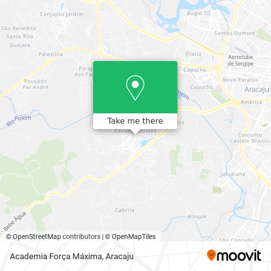 Academia Força Máxima map