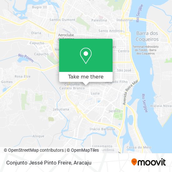 Mapa Conjunto Jessé Pinto Freire