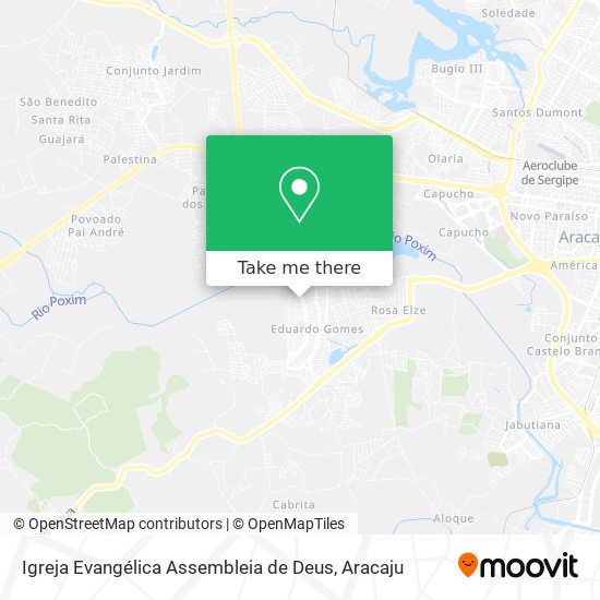 Igreja Evangélica Assembleia  de Deus map