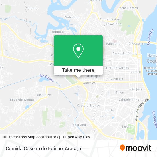 Comida Caseira do Edinho map