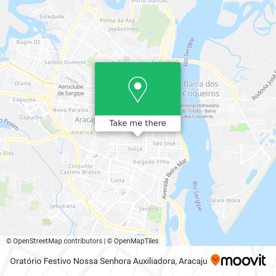 Oratório Festivo Nossa Senhora Auxiliadora map