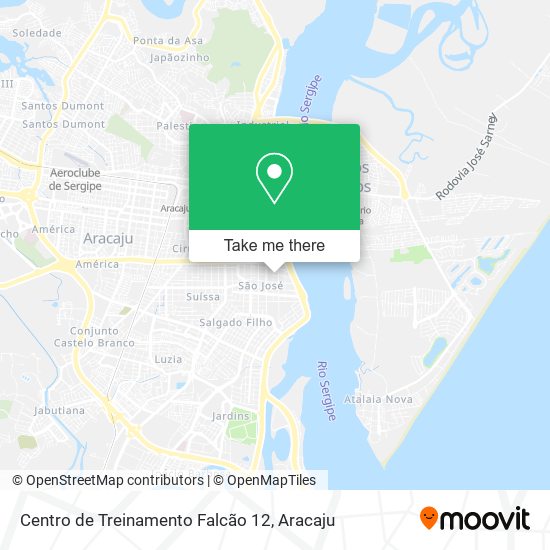 Centro de Treinamento Falcão 12 map