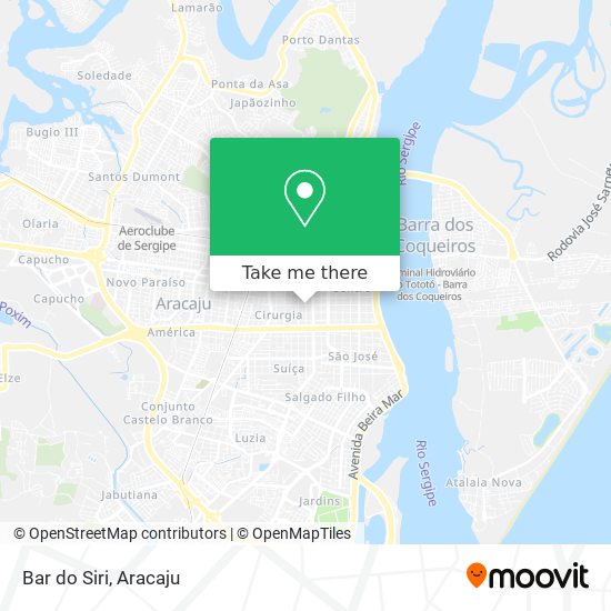 Bar do Siri map