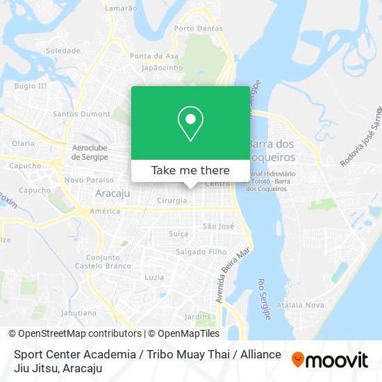 Sport Center Academia / Tribo Muay Thai / Alliance Jiu Jitsu map