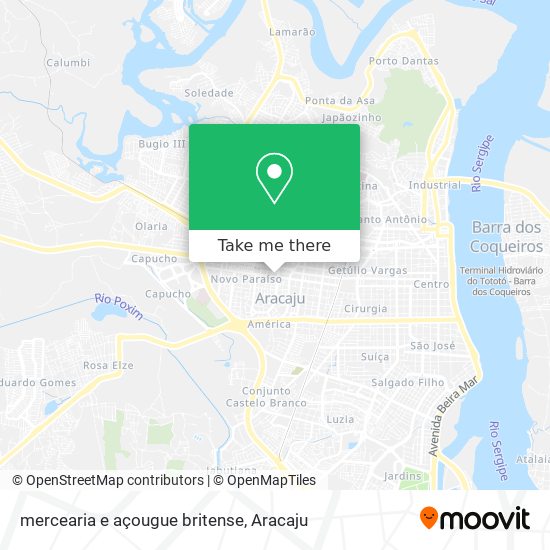 mercearia e açougue britense map