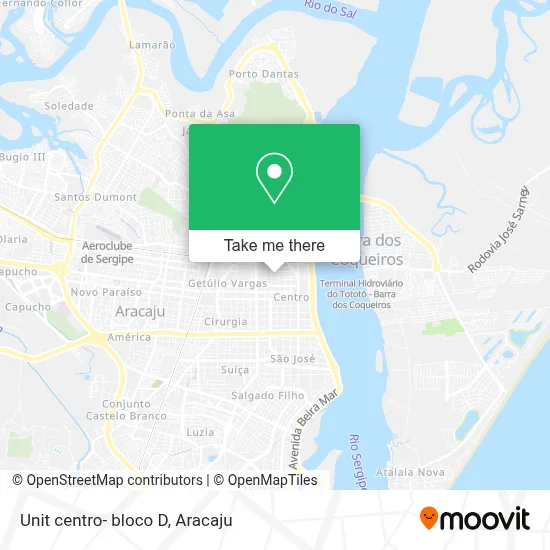 Unit centro- bloco D map