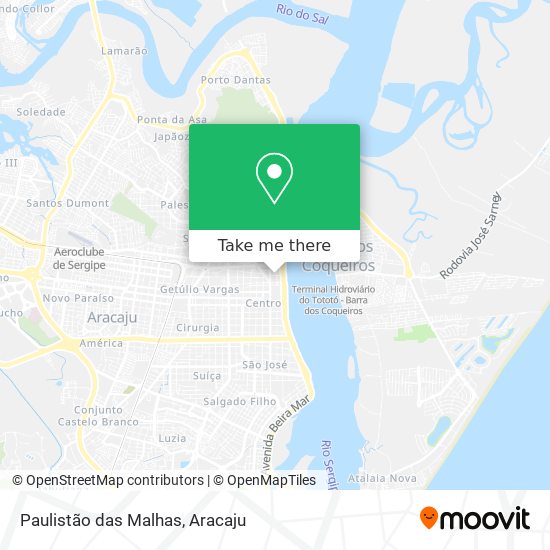 Paulistão das Malhas map