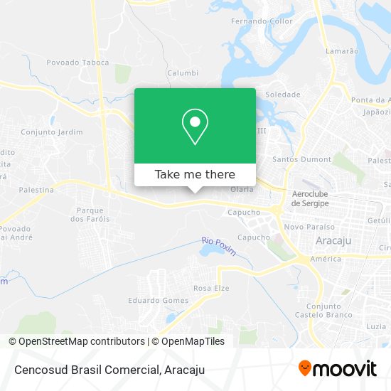 Cencosud Brasil Comercial map