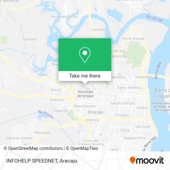 INFOHELP SPEEDNET map