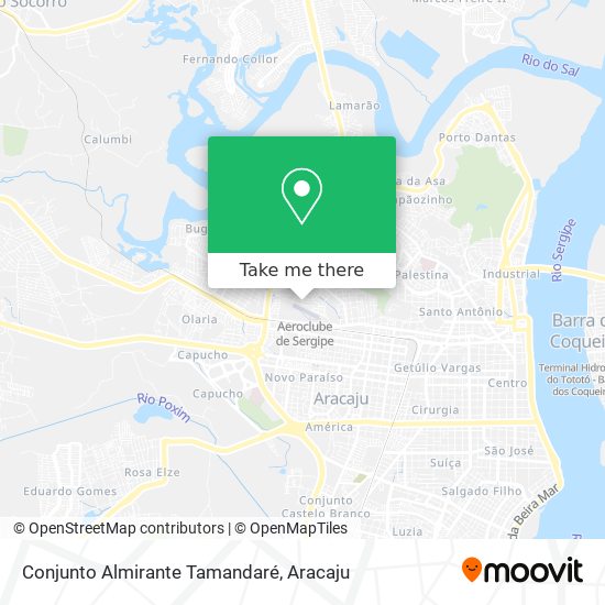 Conjunto Almirante Tamandaré map